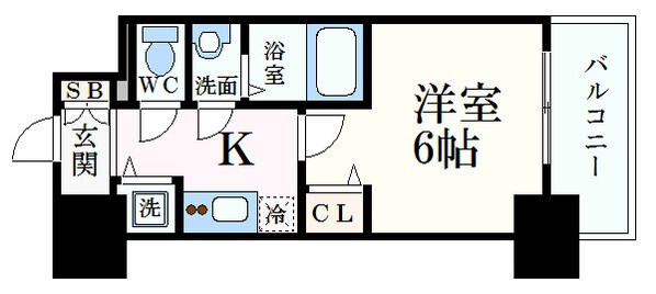 ファステート神戸アモーレの物件間取画像